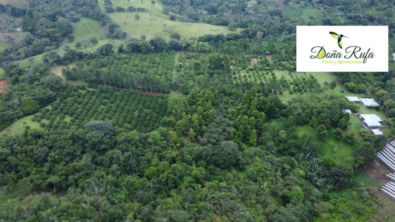 Hospedaje Finca Agroturistica Dona Rufa Rio Sereno Bagian luar foto